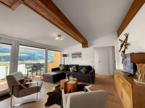 Hilltop apartment in Piesendorf with balcony